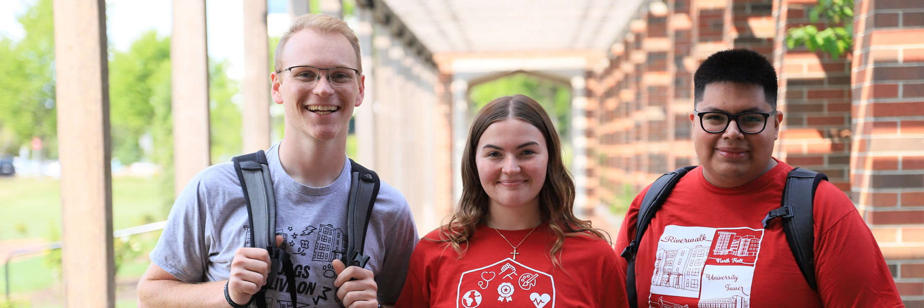 Student employees for Housing and Residence Life.